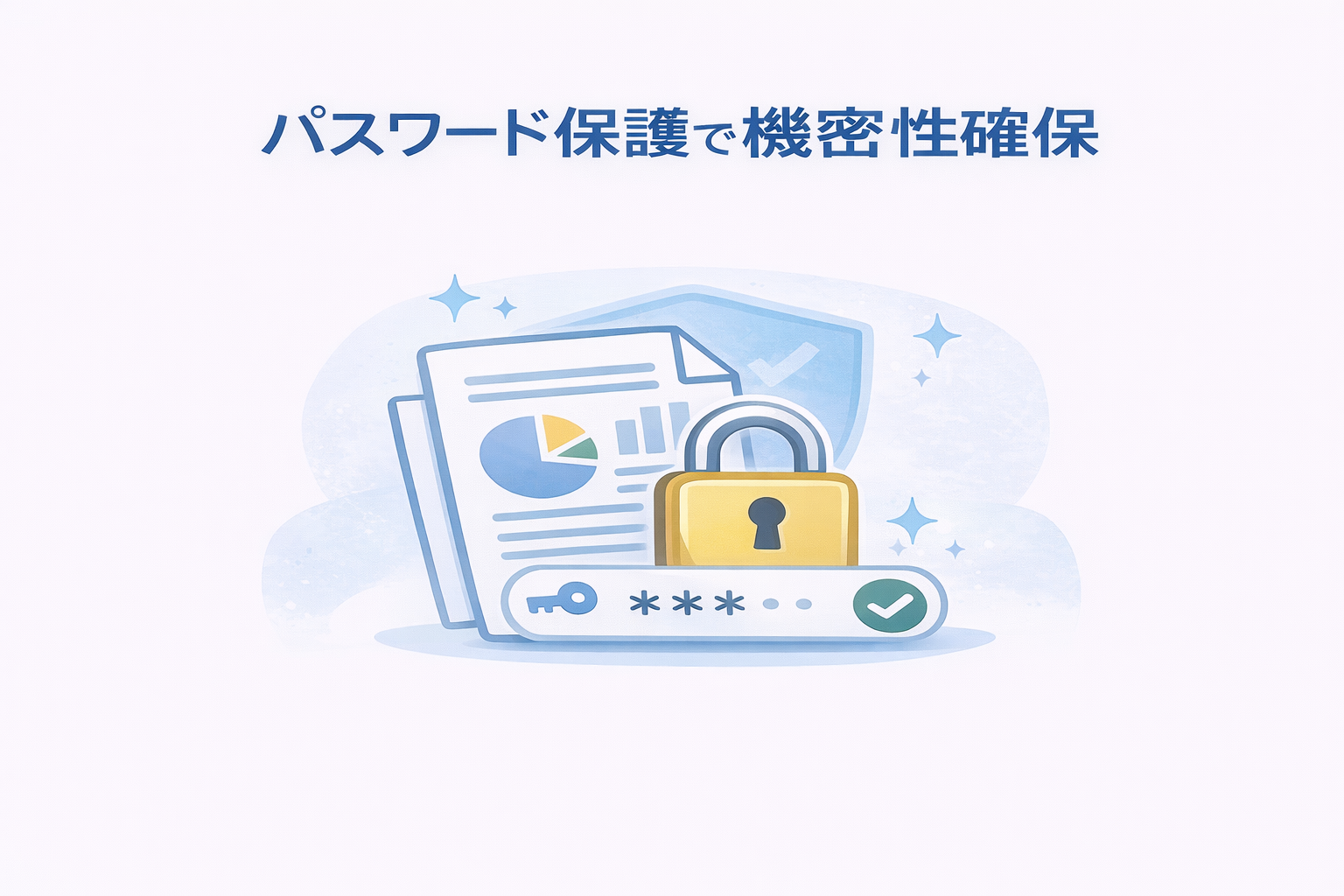 パスワード保護